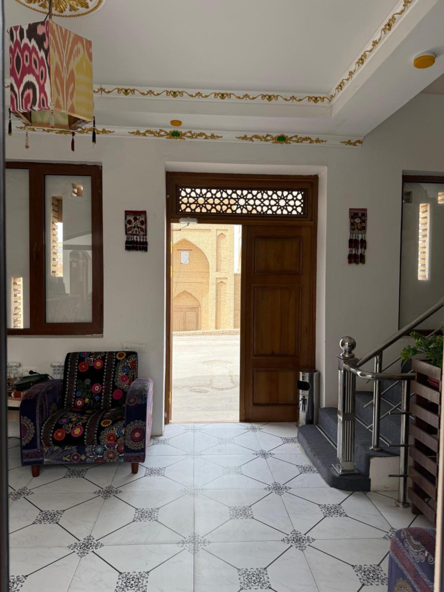 Art Suzani National House Hotel Buchara Buitenkant foto