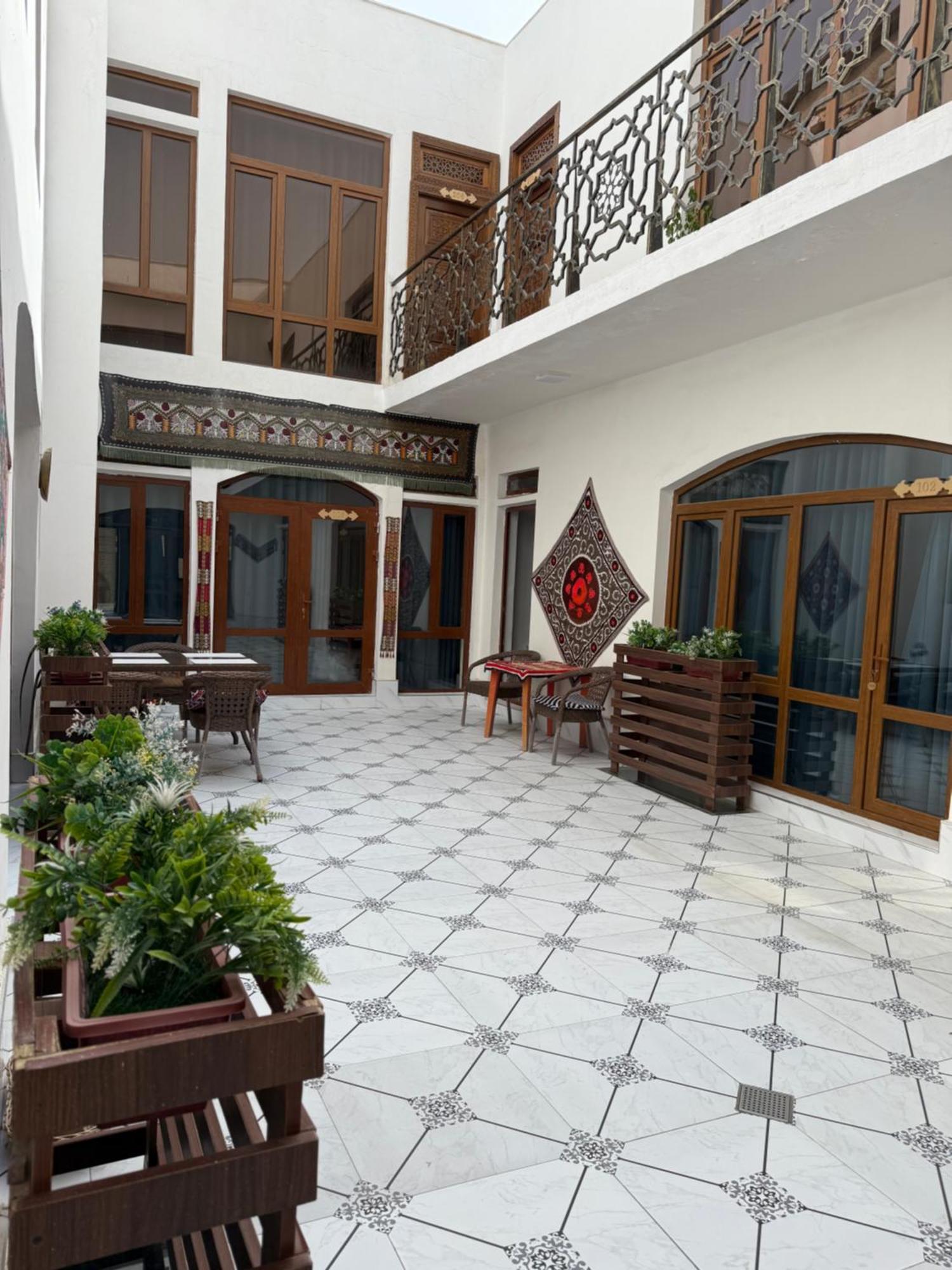 Art Suzani National House Hotel Buchara Buitenkant foto